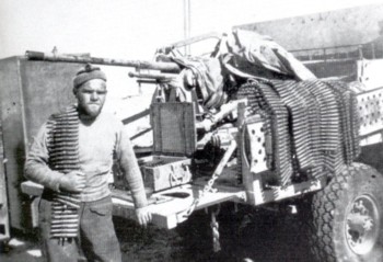 20mm Breda AA/AT Gun mounted Portee