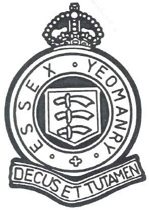 Badge of 414 Battery, Royal Horse Artillery Essex Yeomanry