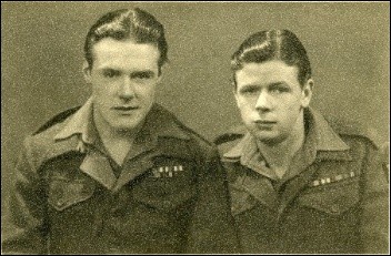 Alan Dunbar on the left, but who is the man on the right hand side if this photograph, please?
