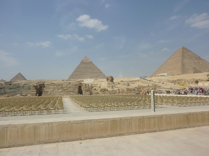 The Pyramids of Ancient Egypt. Many a Desert Rat would have visited them while on leave.