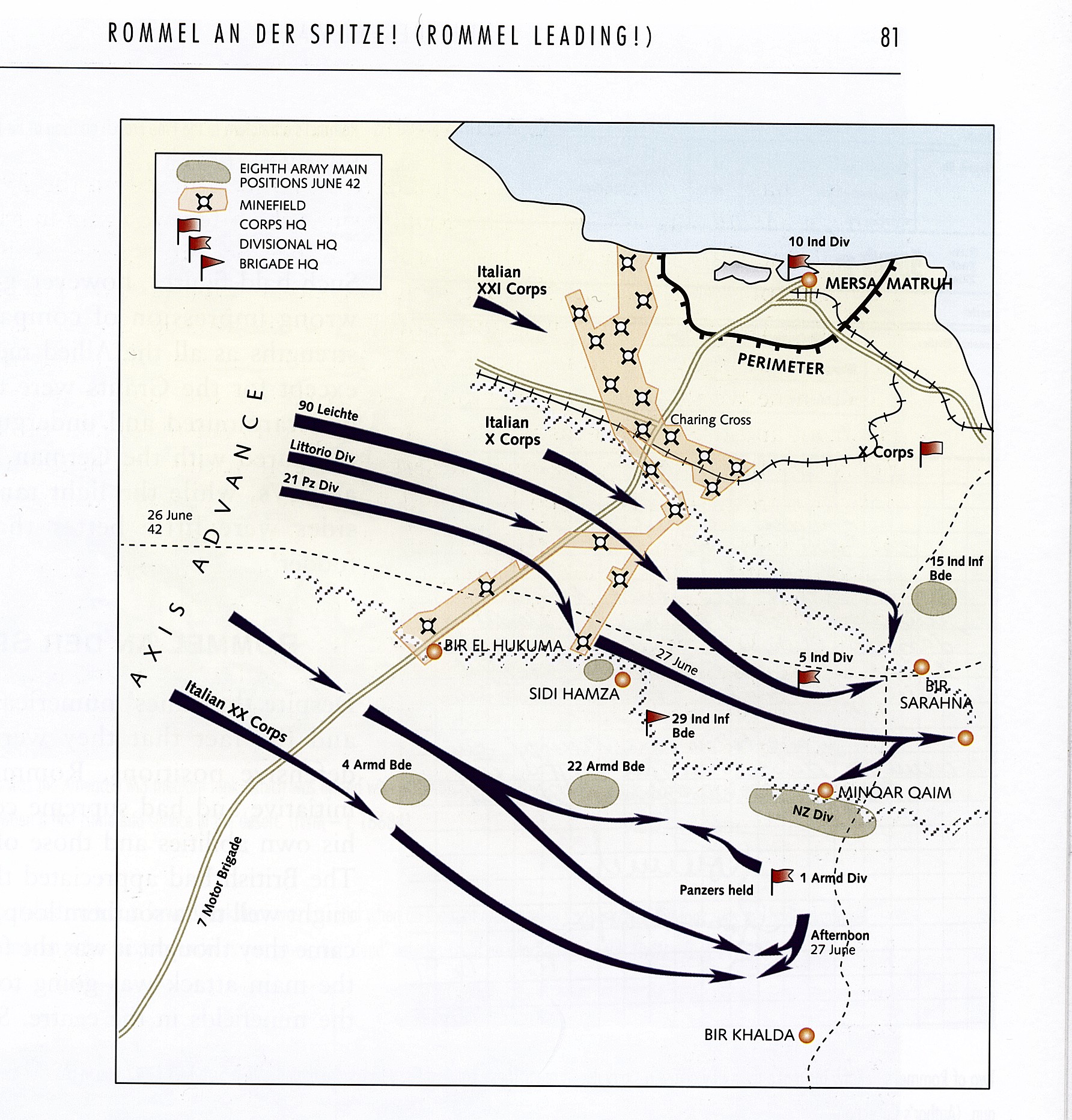 Wwii Africa Campaign Map