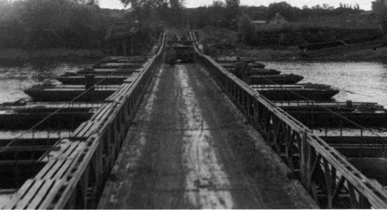A Bailley Bridge over the River Seine, September 1944